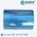 High Tempreture Transparent Green/Blue/Purple Medical Film Roll for Pouch /Reels Making